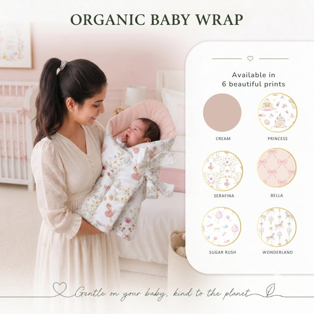 Organic Baby Wrap - Princess