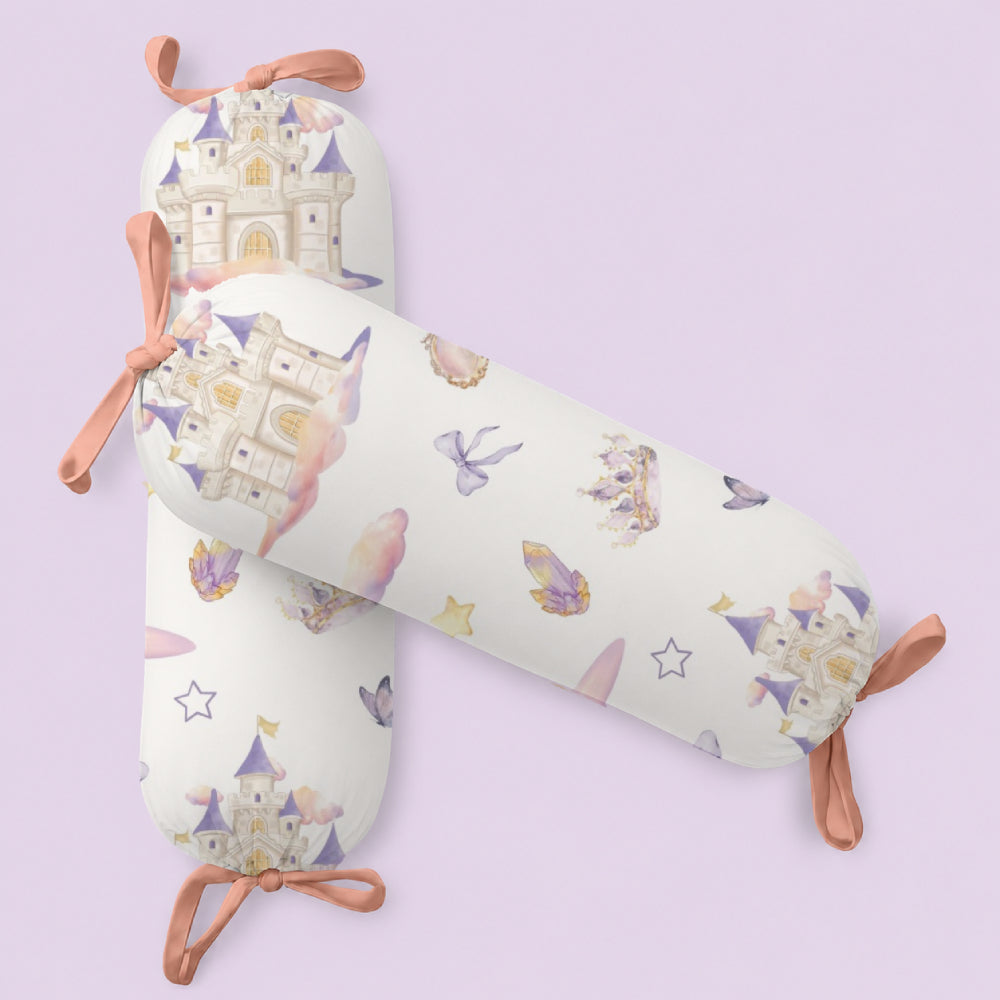 Set of 2 Organic Bolsters - Princess