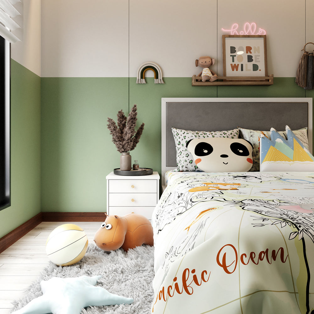 Kids 6 Pc Double Full Bed Set – Animal Planet