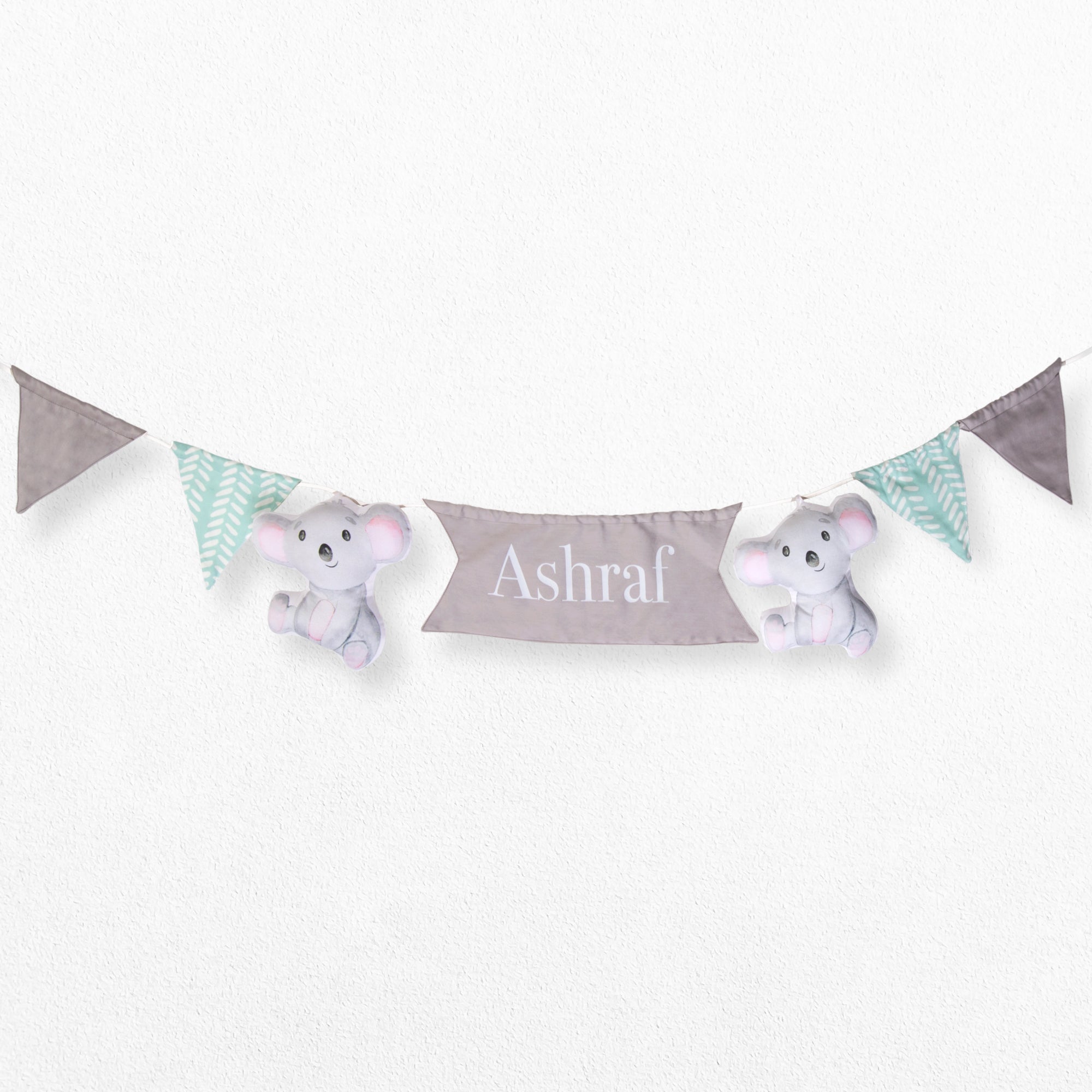 Organic Cotton Bunting - Koala