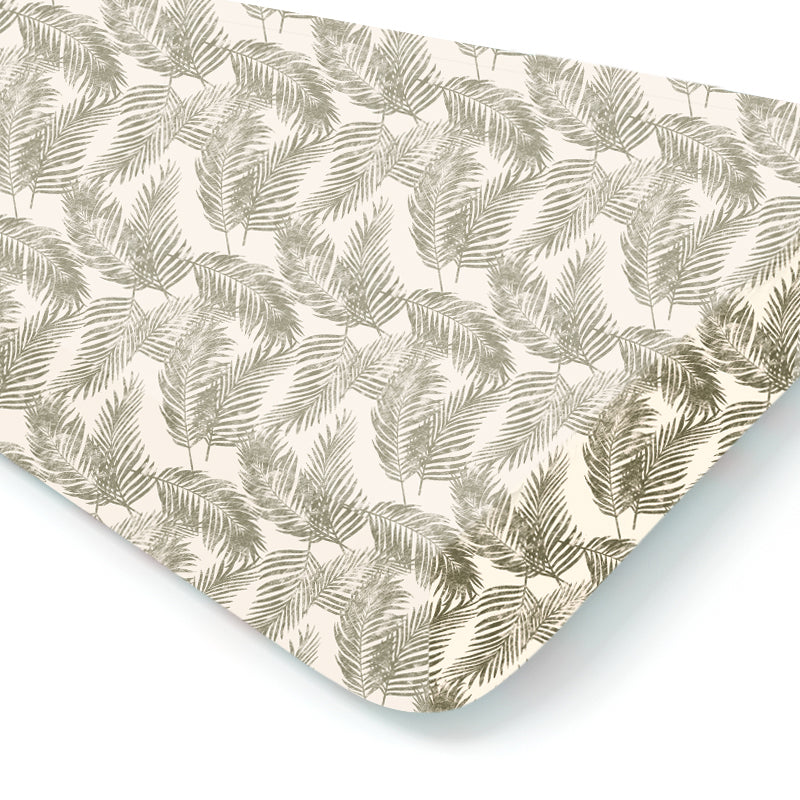 Bamboo Muslin Fitted Sheet – Safari