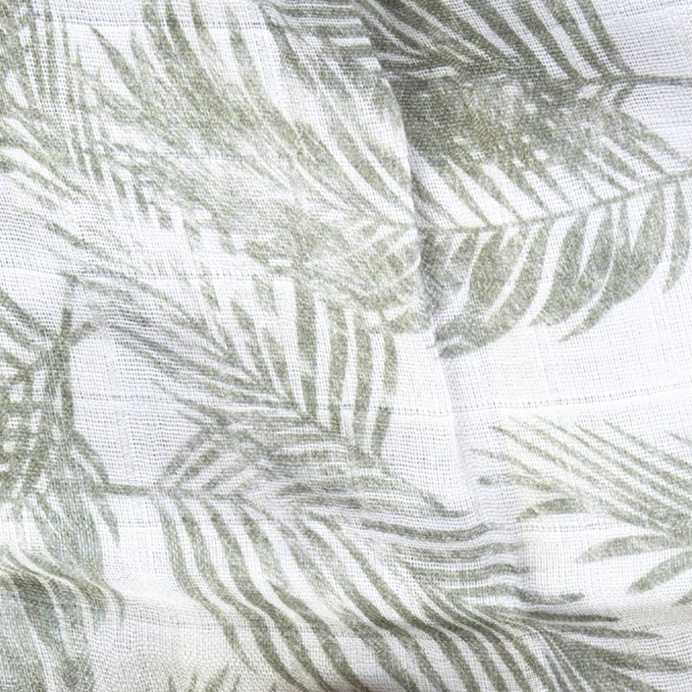 Bamboo Muslin Fitted Sheet – Safari