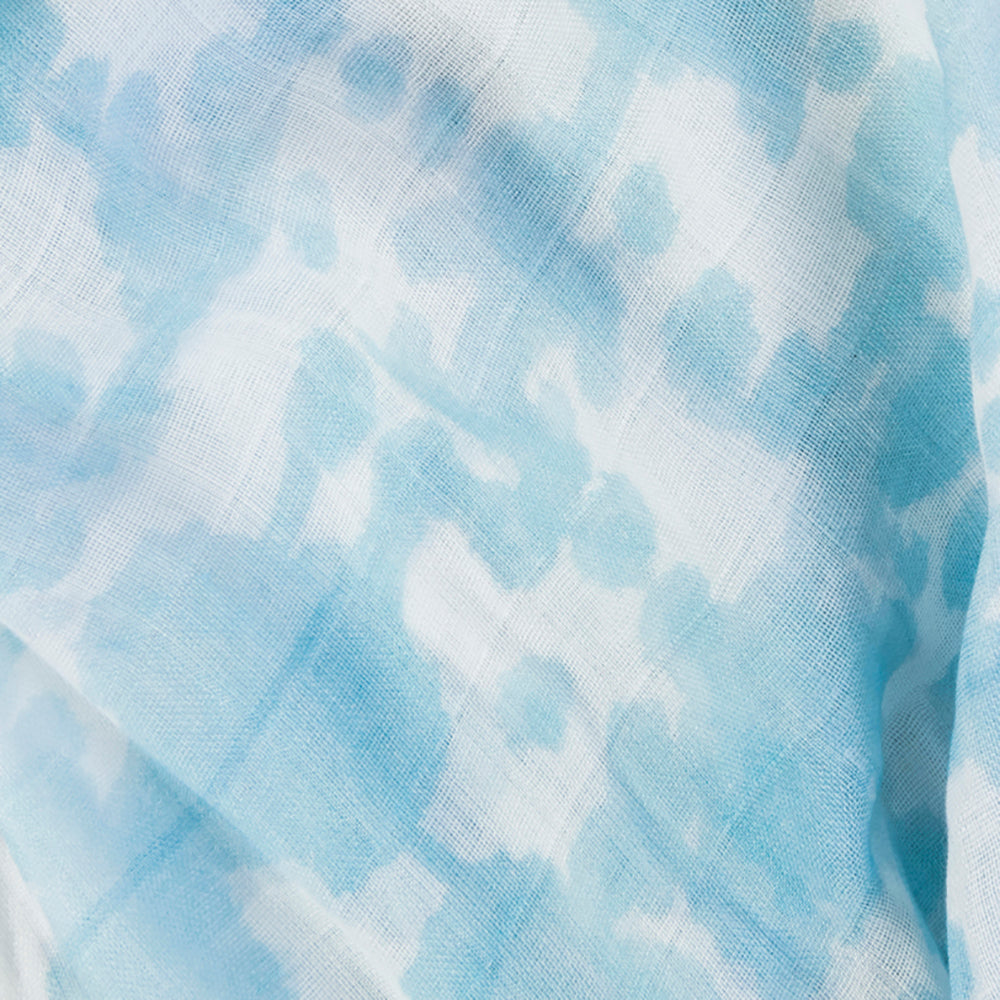 Bamboo Muslin Fitted Sheet – Shibori