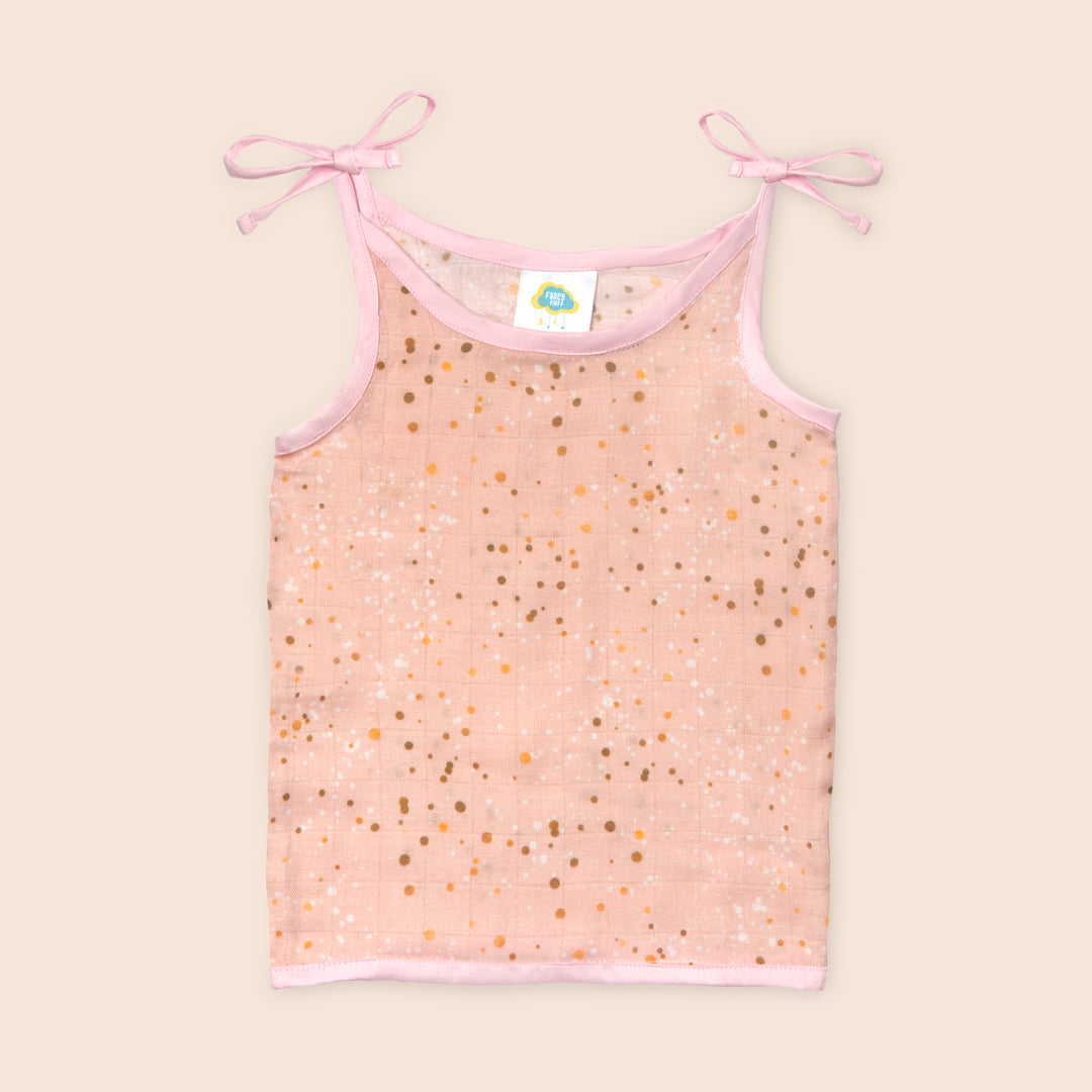 Pack of 3 Bamboo Muslin Jhablas - Heart Of Gold