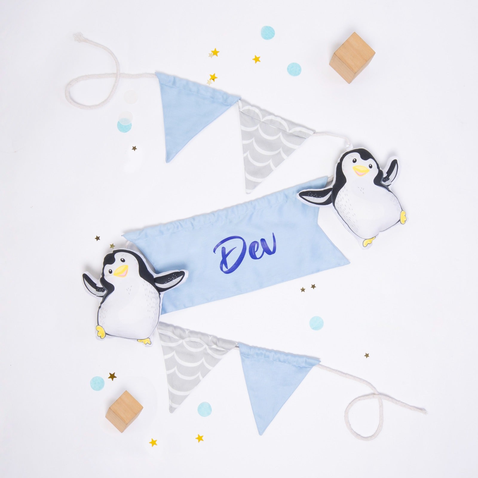 Organic Cotton Bunting - Arctic