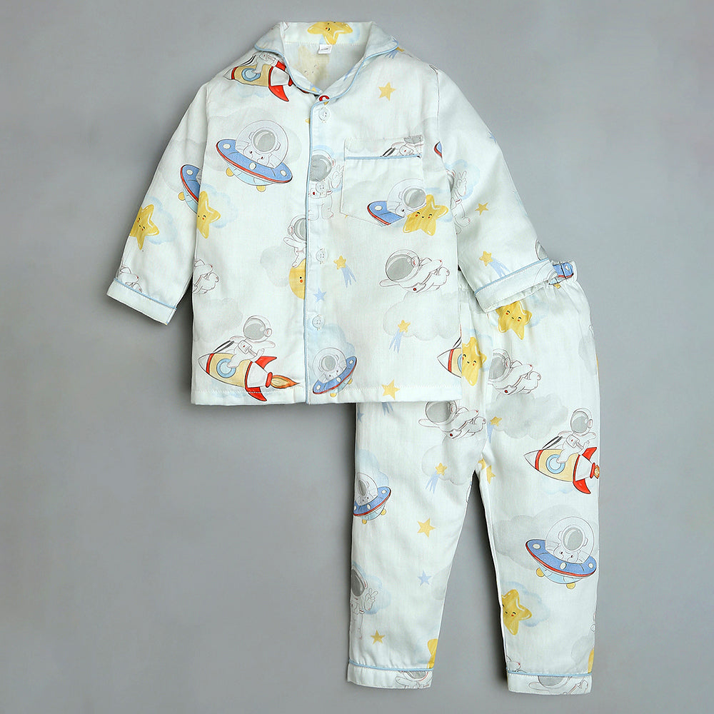 Organic Cotton  Night Suit - Nova