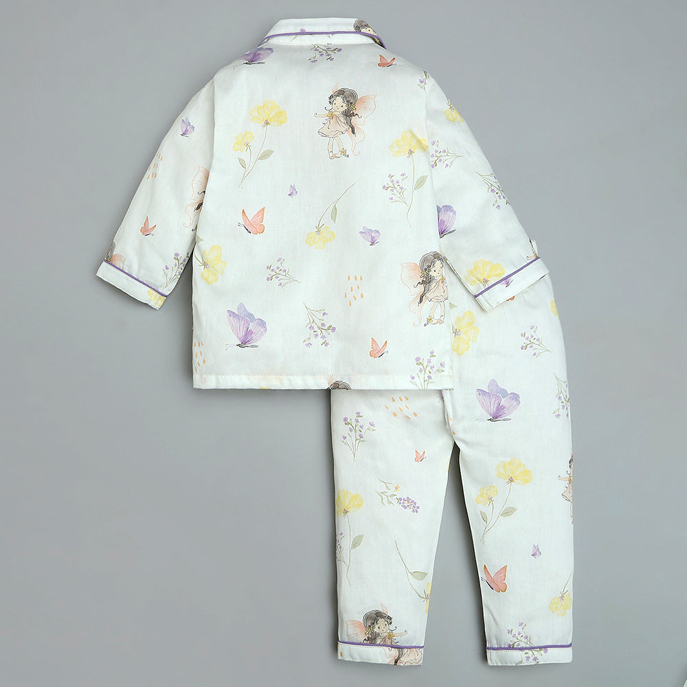 Organic Cotton  Night Suit - Pixie Dust