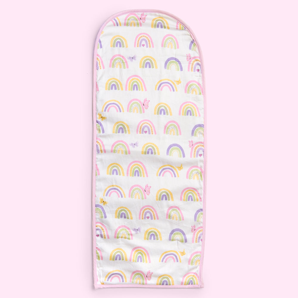 Organic Cocoon Bed Protector - Rainbow dreams