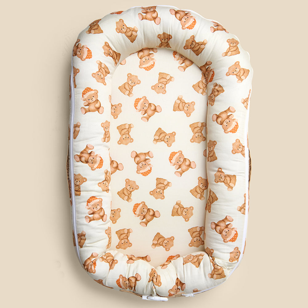 Organic Cocoon Cover - Cuddle Bear