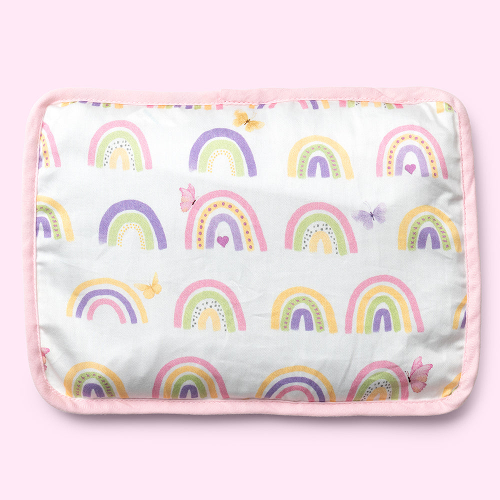 Organic Rai Pillow - Rainbow Dreams