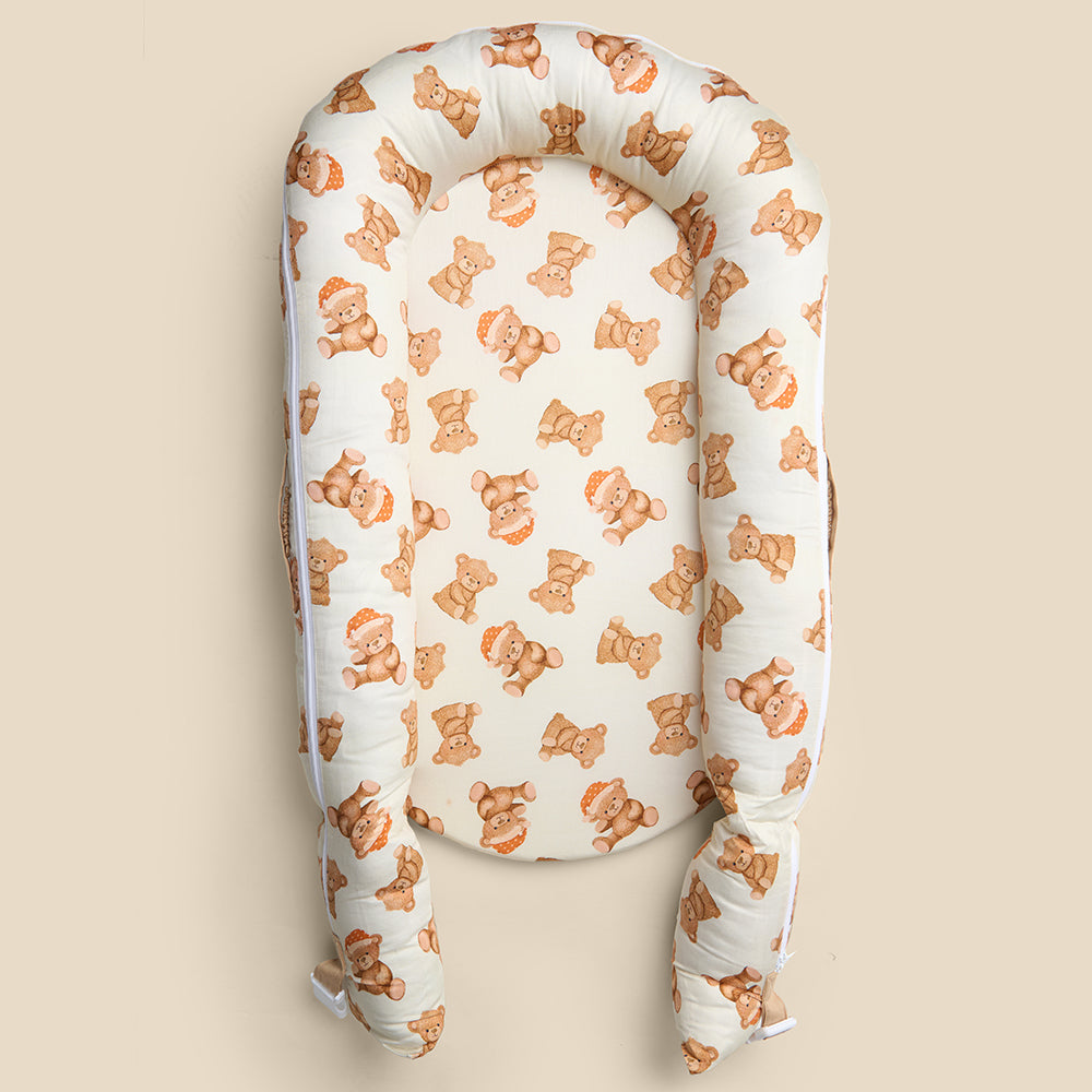 Organic Cocoon Cover - Cuddle Bear