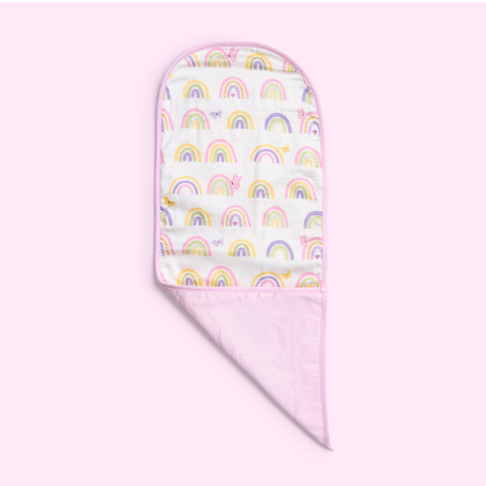 Organic Cocoon Bed Protector - Rainbow dreams