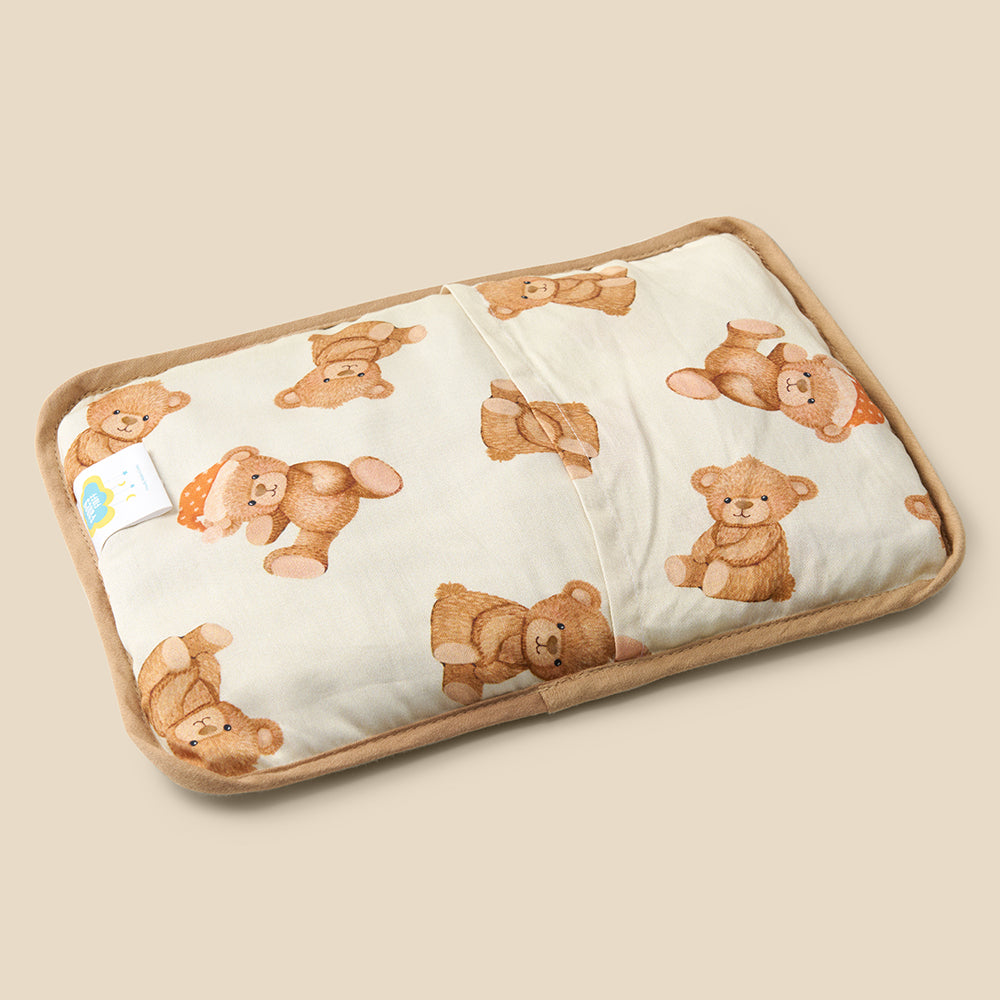 Organic Rai Pillow - Cuddle Bear