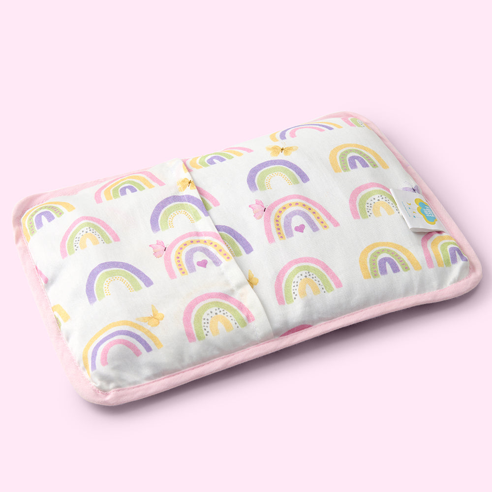 Organic Rai Pillow - Rainbow Dreams