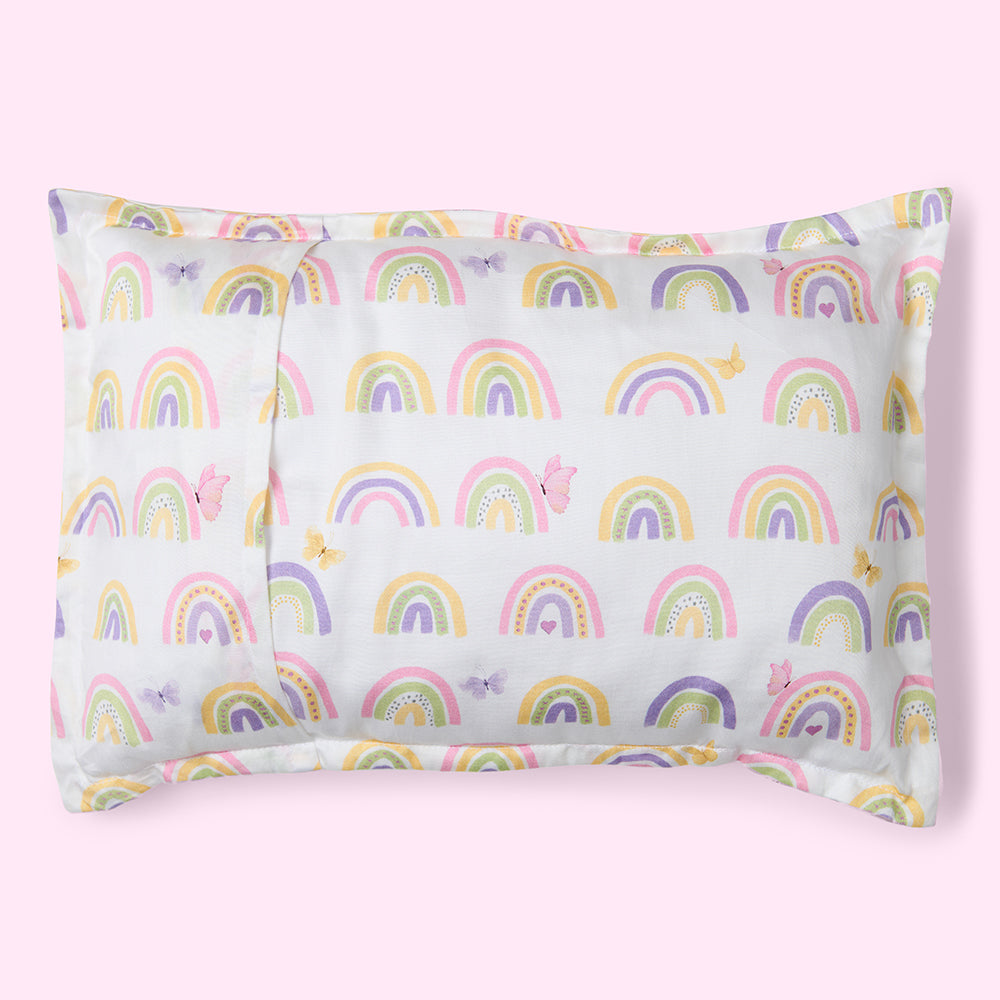 Organic Baby Pillow - Rainbow Dreams