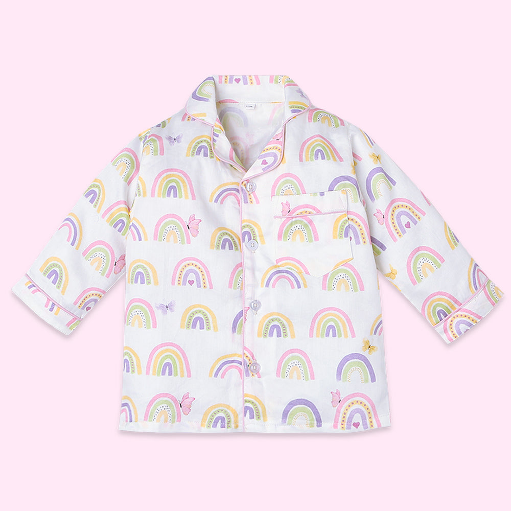 Organic Night Suit - Rainbow Dreams