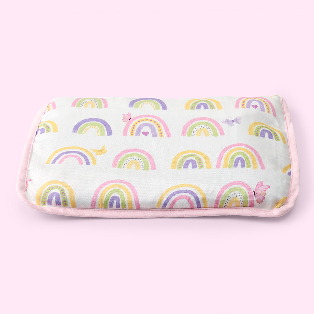 Organic Rai Pillow - Rainbow Dreams