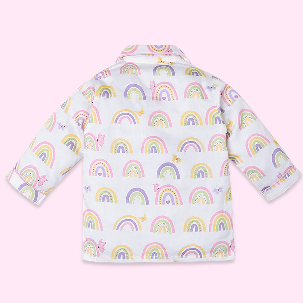 Organic Night Suit - Rainbow Dreams