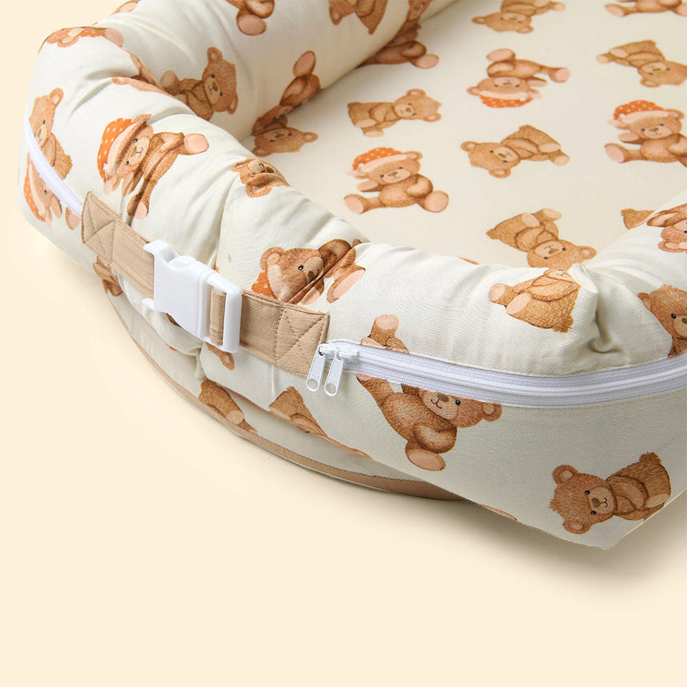 Organic Cocoon Cover - Cuddle Bear