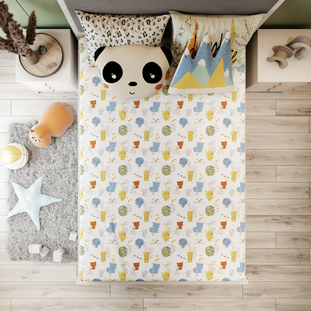 Kids Bedsheet Set – Animal Planet