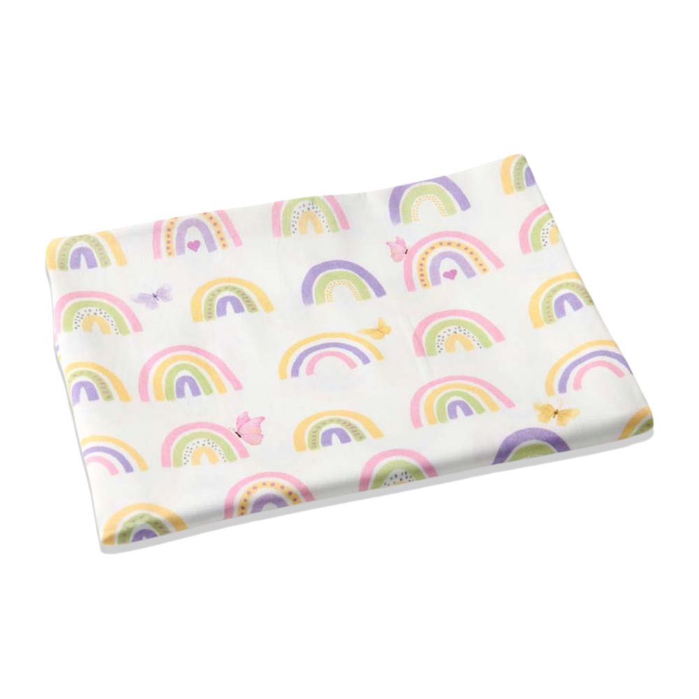 Fitted Sheet For Stokke Sleepi Bed Mini - Rainbow Dreams