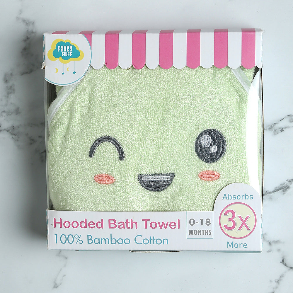 Bamboo Cotton Baby Hooded Towel - Dino