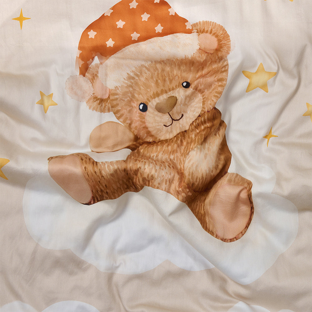 Organic Toddler Comforter - Cuddle Bear