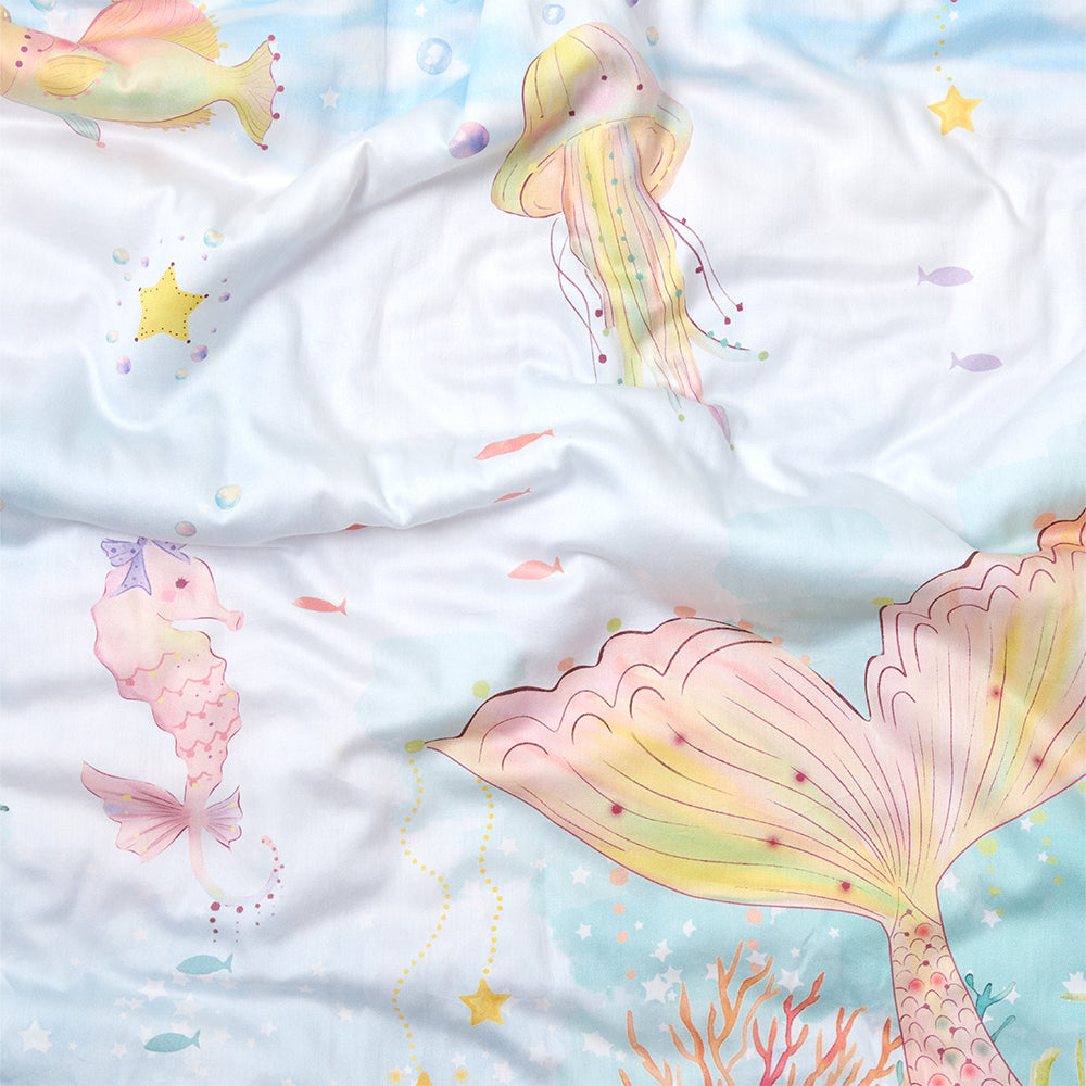 Organic Toddler Comforter - Sea Fantasy