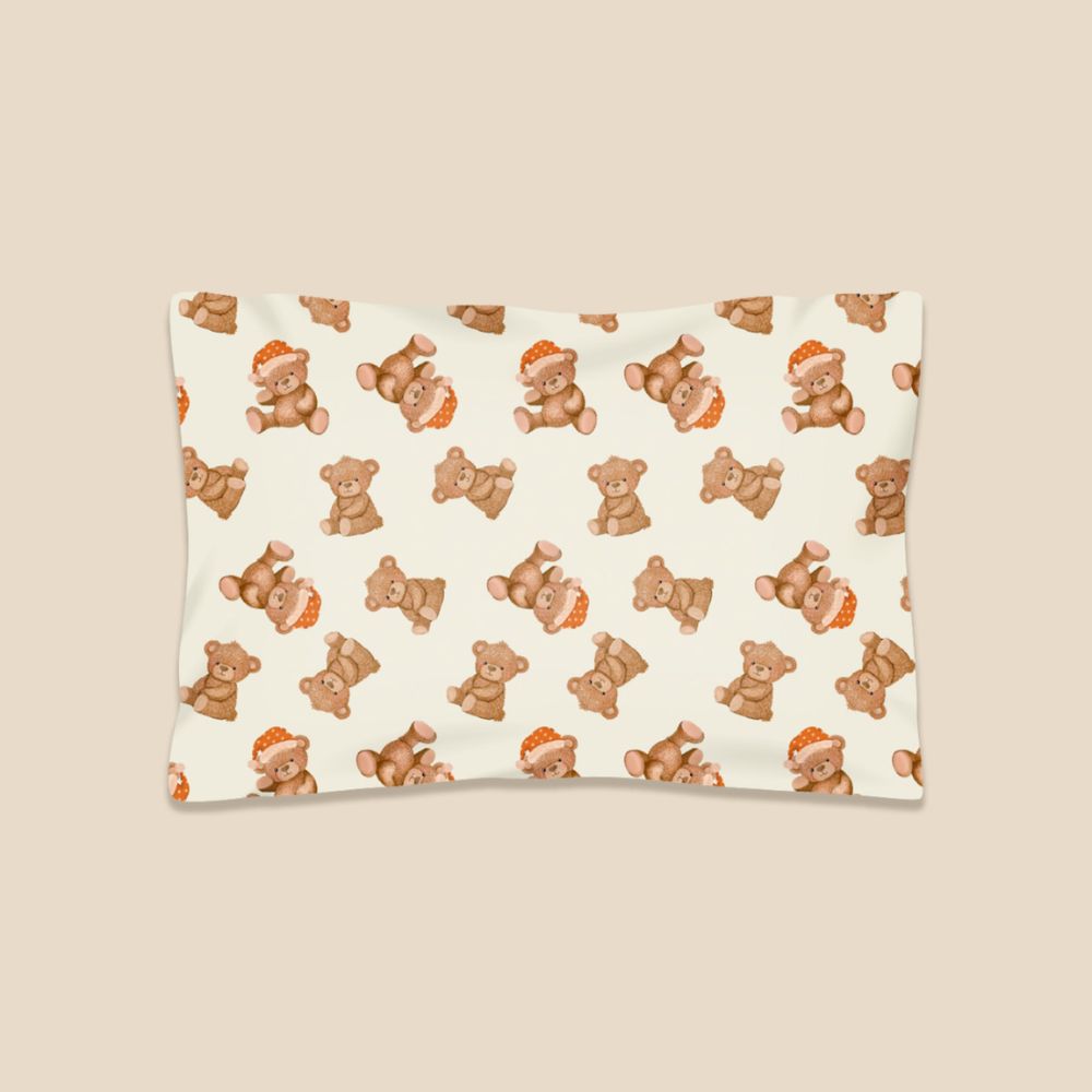 5 Pc Organic Cotton Comforter Set - Cuddle Bear
