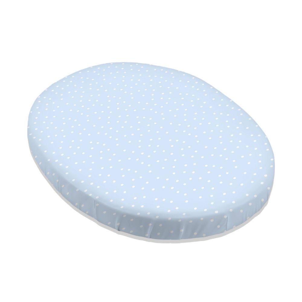 Fitted Sheet For Stokke Sleepi Bed Mini - Dizzy Dots
