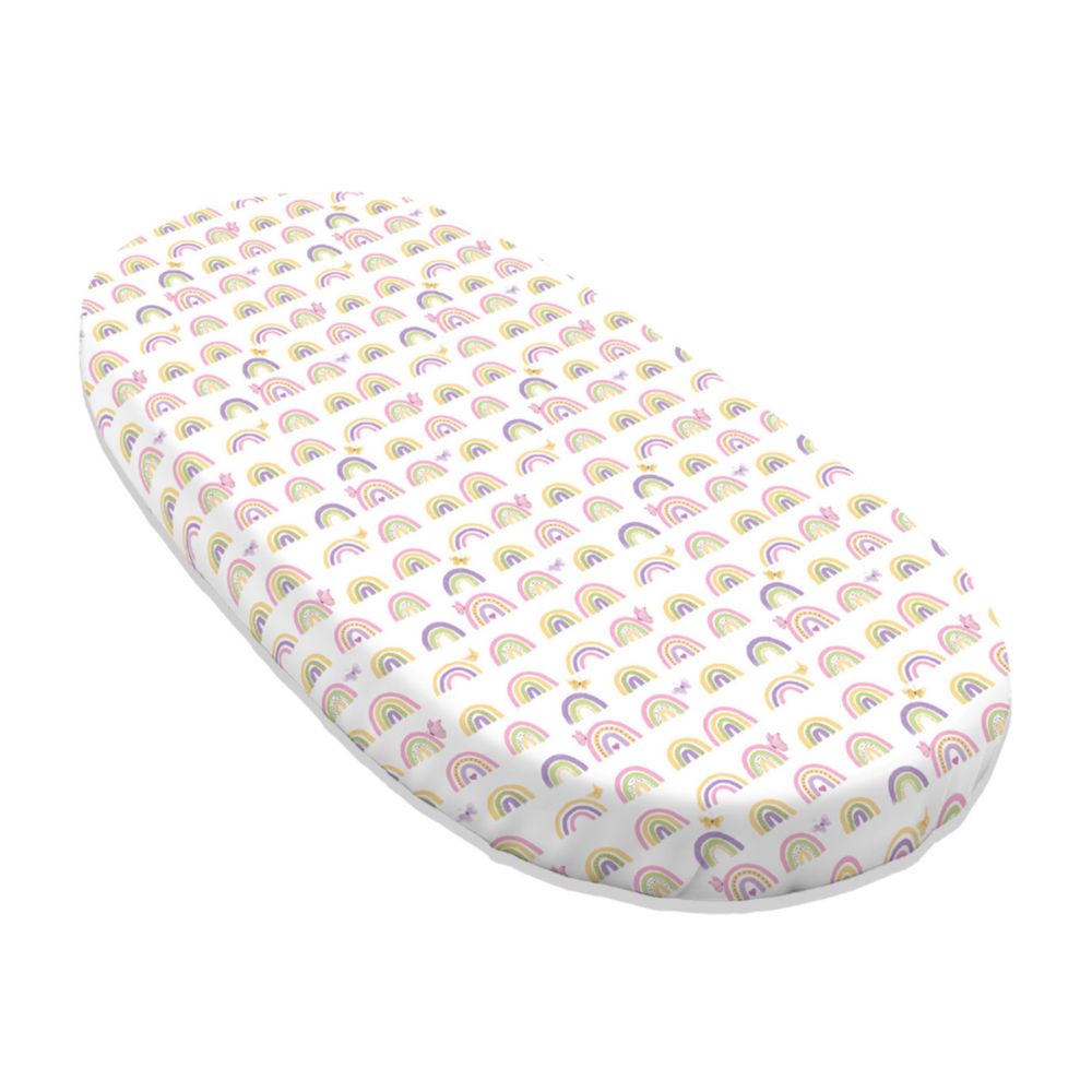 Fitted Sheet For Stokke Sleepi Bed V3 - Rainbow Dreams