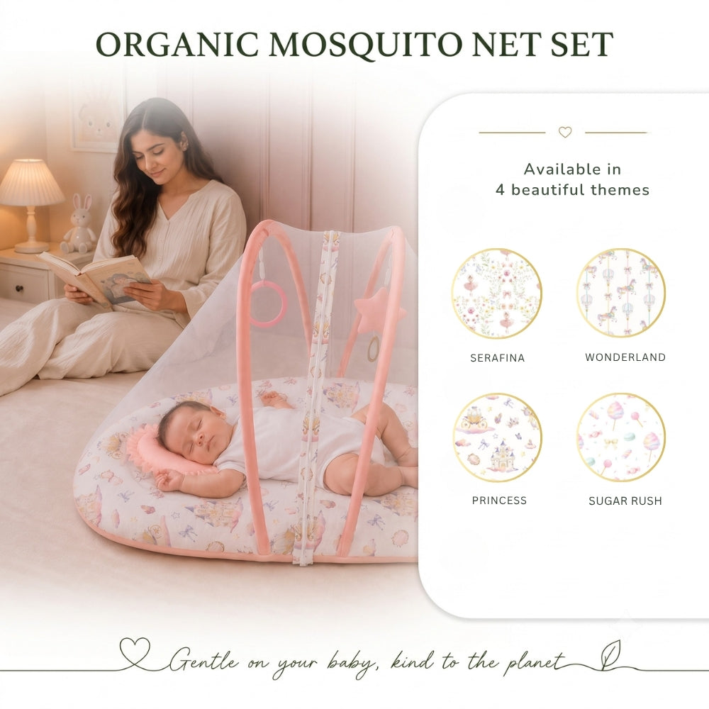 Organic Mosquito Net Set - Serafina