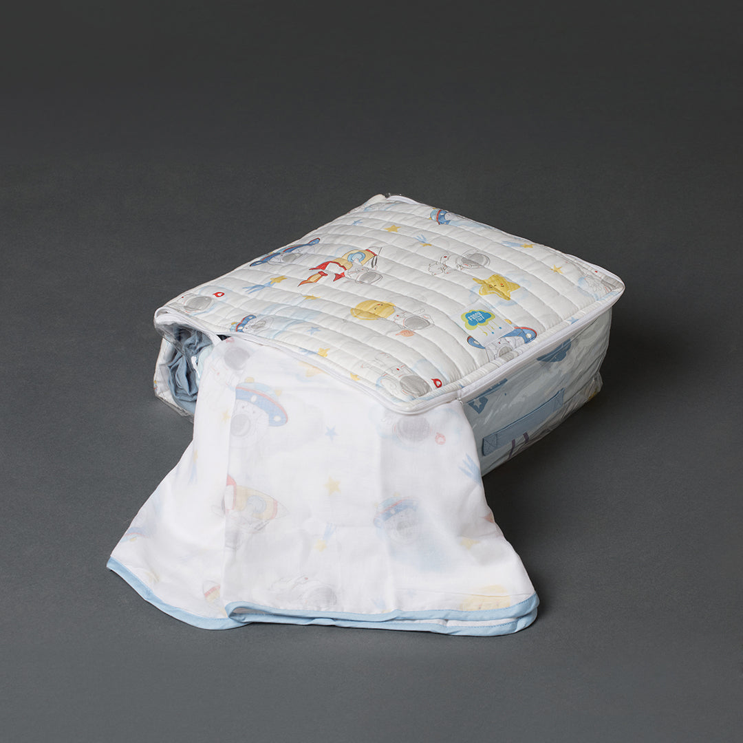 Organic Cotton Storage Bag - Space