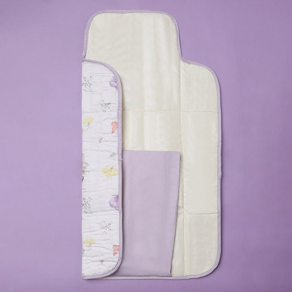 Organic Cotton On - The - Go Changing Mat - Pixie Dust