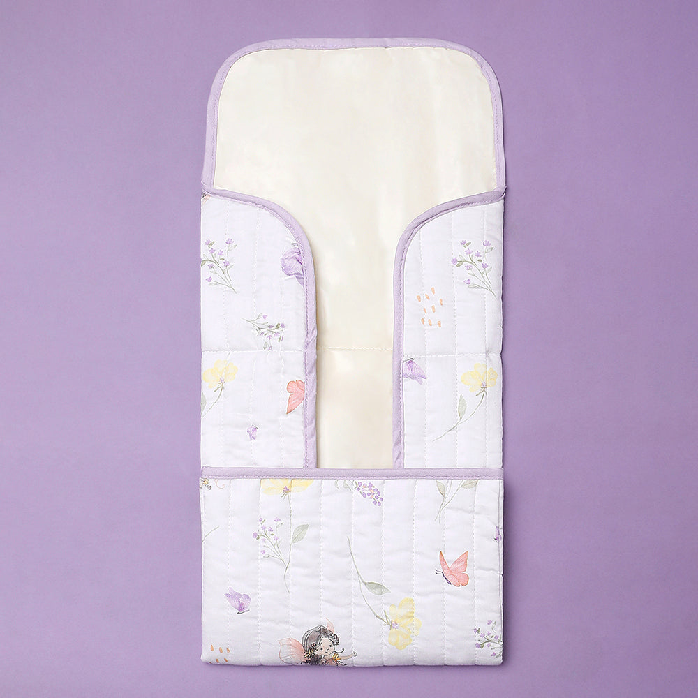 Organic Cotton On - The - Go Changing Mat - Pixie Dust