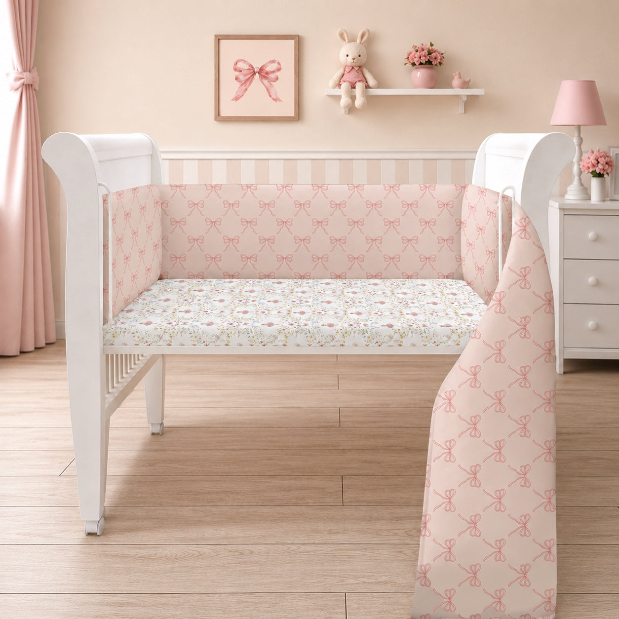 Organic Full Cot Bumper - Bella