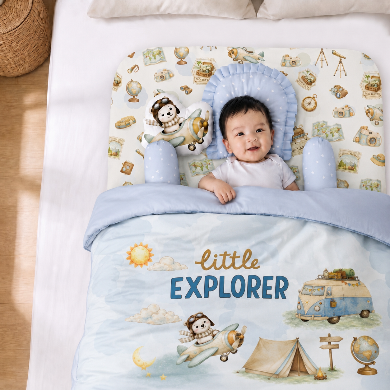 6 Pc Organic Sleep Suite - Globetrotter