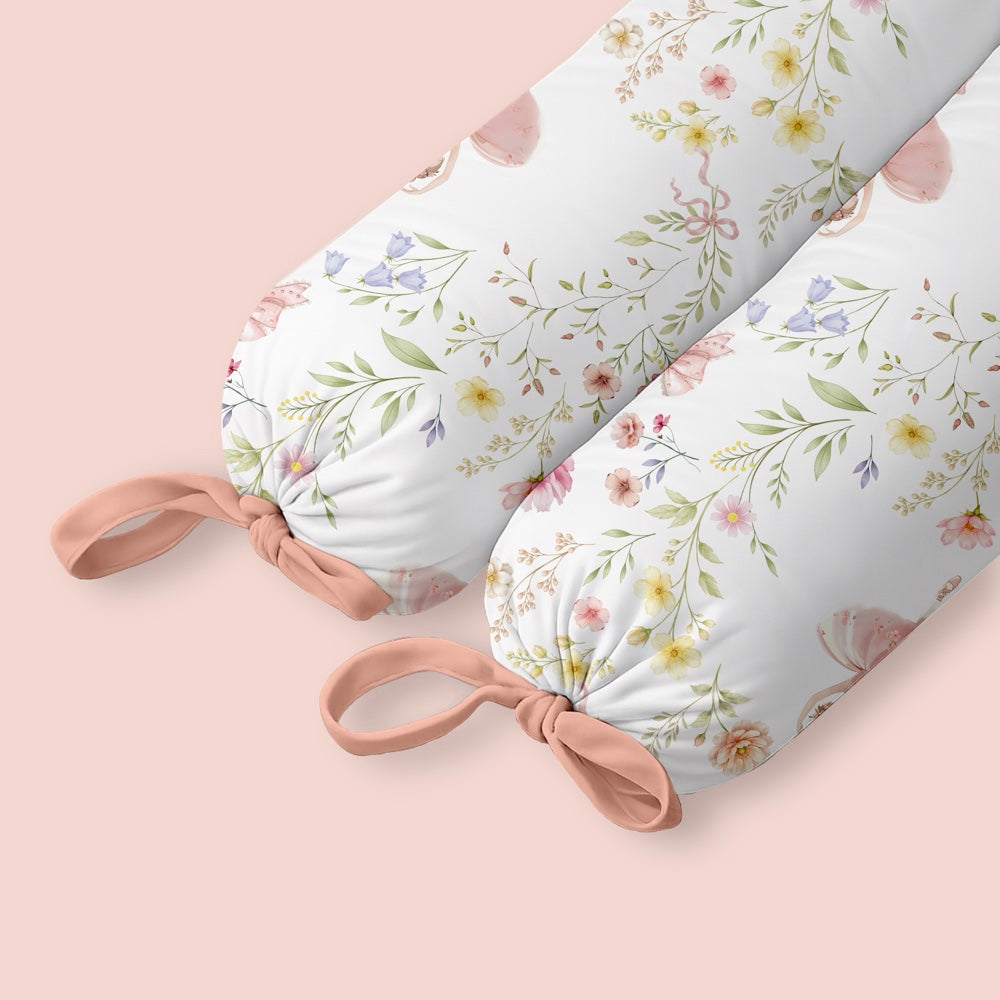Set of 2 Organic Bolsters - Serafina