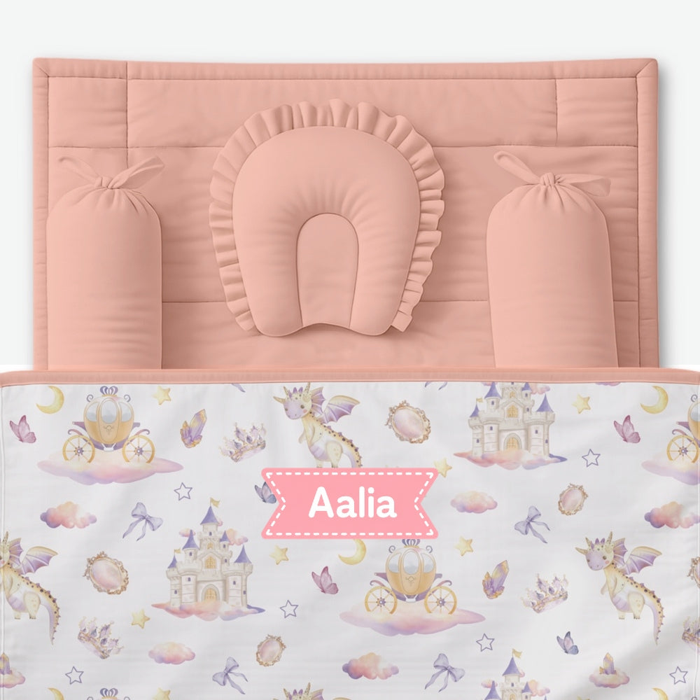 5 Pc Bamboo Muslin Nap Pack - Fairytale