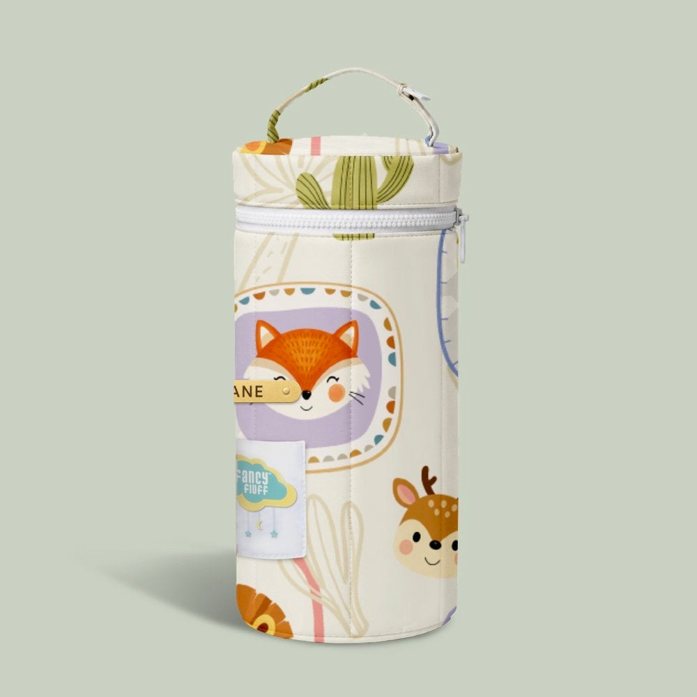 Organic Stay Fresh Bottle Cover - Happy Faces