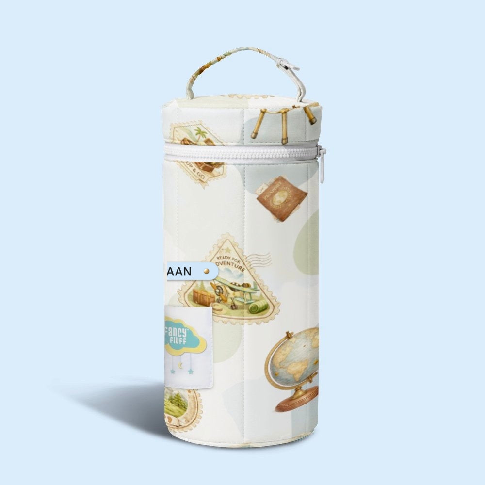 Organic Stay Fresh Bottle Cover - Globetrotter