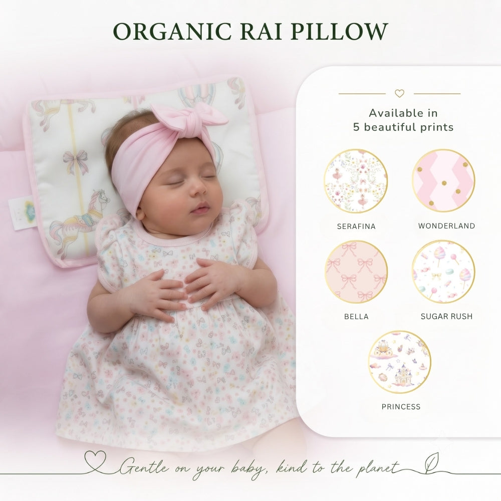 Organic Rai Pillow - Bella