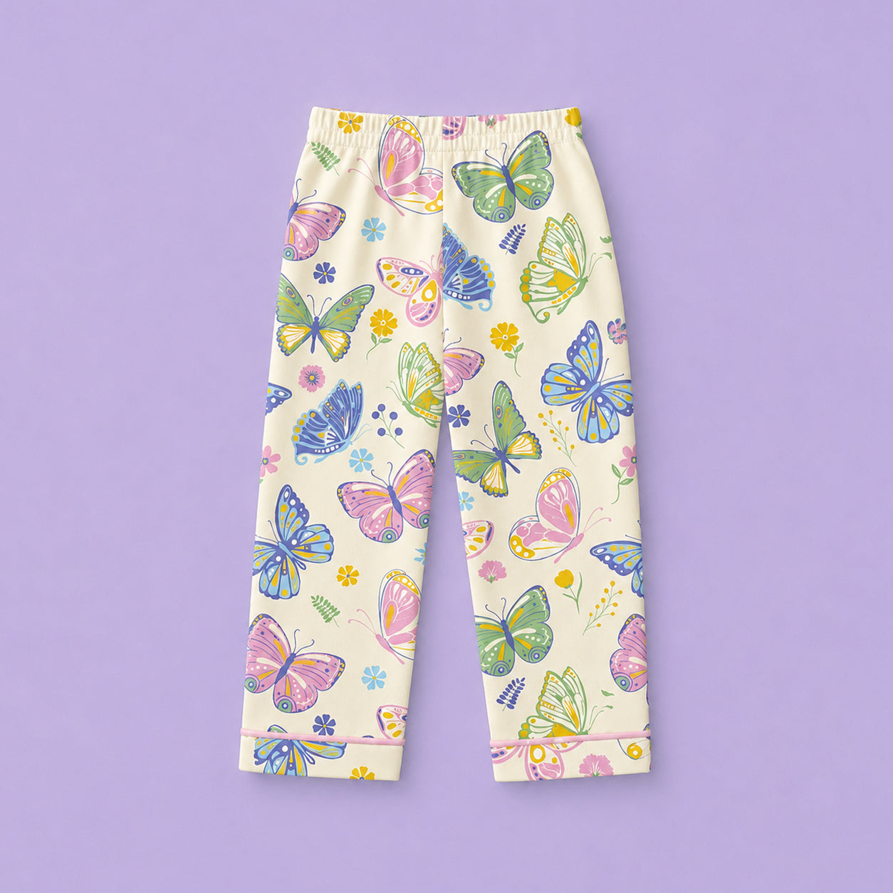 Pure Cotton Night Suit - Butterfly