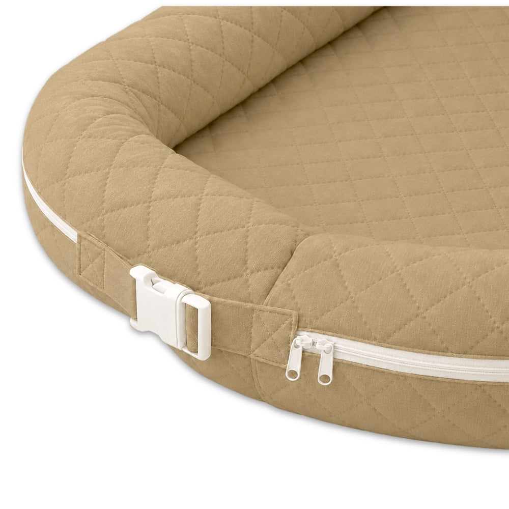 Organic Baby Cocoon - Beige