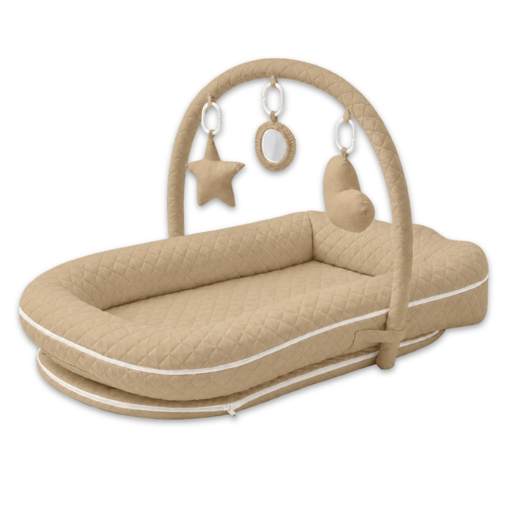 Organic Baby Cocoon - Beige
