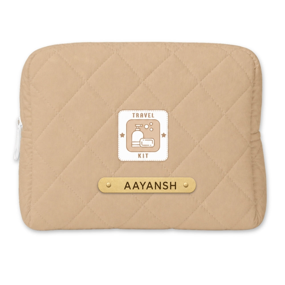 Organic Travel Kit - Beige