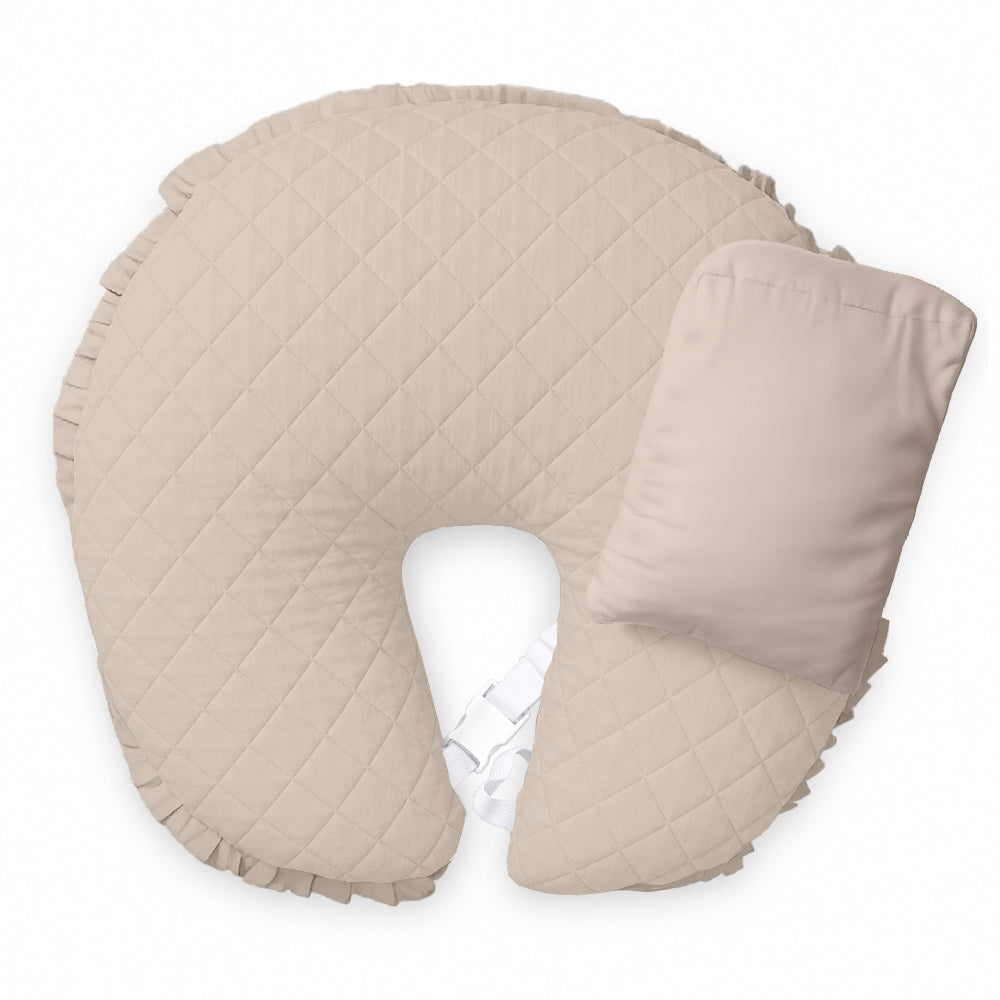 Organic Feeding Pillow + Support Pillow - Cream