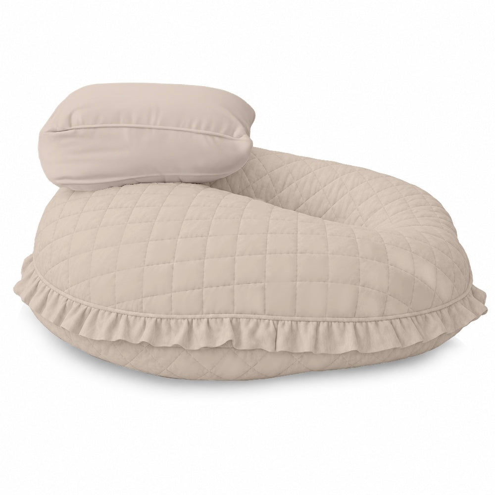 Organic Feeding Pillow + Support Pillow - Cream