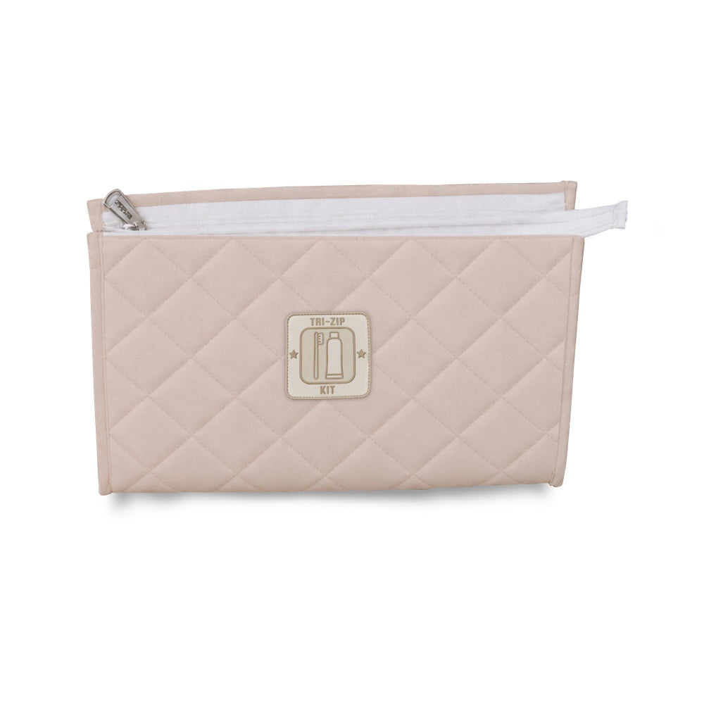 Organic Tri-Zip Utility Kit - Cream