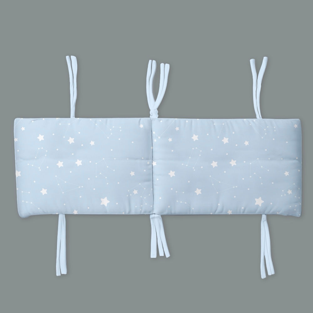 Organic Half Cot Bumper - Cosmos